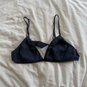 Brandy Melville Navy Bralette